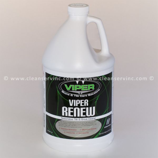 Viper Renew Restorative Tile/Grout Cleaner, Gallon