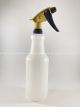 Premium Trigger Sprayer Complete, Black & Gold Top