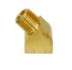 FITTING BRASS 45 1/8MPx1/8FP