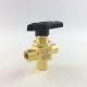 Valve Chemical 3-Way Brass